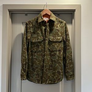 Camo Wool overshirt